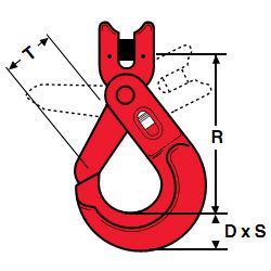 KUPLEX - Haak Met Veiligheidsklep En Klem Khx C Khx13c