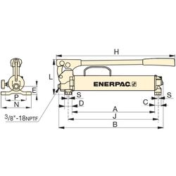 ENERPAC - Hand Pump P842