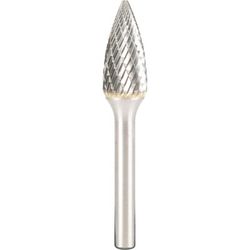 OUTILAC - Carbide Burr Pointed Tree Shape 10x20mm Diamond Cut - G61020