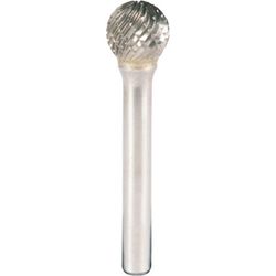 OUTILAC - Carbide Burr Ball Shape 6x6mm Diamond Cut - D60606