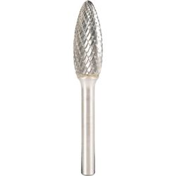 OUTILAC - Carbide Burr Flame Shape H61232 Ø12 x 32mm Diamond Cut