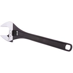 OUTILAC - Adjustable Wrench with Scale, Phosphate Finish 8"