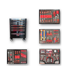 OUTILAC - Metabo Edition Tool Trolley, 7 Drawers, 12 Modules ++ Top Deals ++