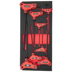 OUTILAC - Module with 8 Hex Keys with Ergonomic Handle 2–10mm
