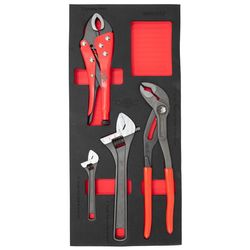 OUTILAC - Module with 4 Pipe Wrenches