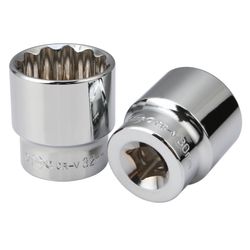 OUTILAC - 1/2" Drive 12-Point Socket 10mm