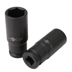 OUTILAC - 1/2" Square Drive Deep Impact Socket 24 mm
