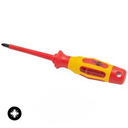 OUTILAC - VDE 1000 V Pozidriv Screwdriver with Multi-Component Handle PZ1