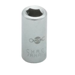 OUTILAC - 1/4" Square Drive Bit Holder Socket for 1/4" Hex Bits