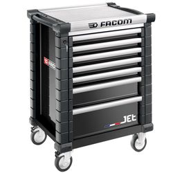 FACOM - Rollcab Jetm3 7 Drawers Black JET.7NM3A