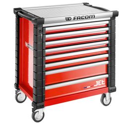 FACOM - Rollcab Jetm4 8 Drawers Red JET.8M4A