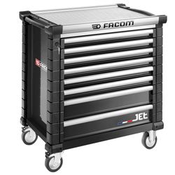FACOM - Rollcab Jetm4 8 Drawers Black JET.8NM4A