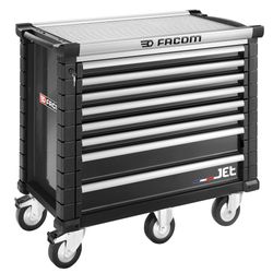 FACOM - Rollcab Jetm5 8 Drawers Black JET.8NM5A