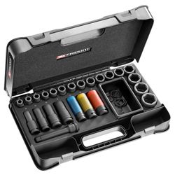 FACOM - 1/2' Impact Socket Set 6P 10-32Mm NS.550BPB