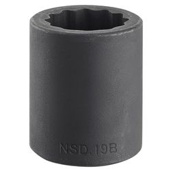 FACOM - 1/2 Inch Drive 32Mm 12 P Impact Socket NSD.32B