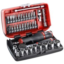 FACOM - 1/4" Socket Set 6P 5,5-14Mm R2NANOPB
