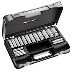 FACOM - 1/2' Socket Set Deep 6P Mm 16Pc S.405AE