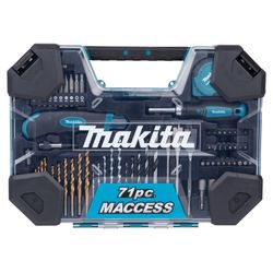 MAKITA - Maccess Drill And Screw Bit Set, 71 pcs