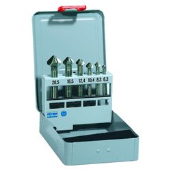 MAYKESTAG - HSS Cobalt countersinket 6 pcs., Ø 6.03| 8.3| 10.4| 16.5| 20.5mm