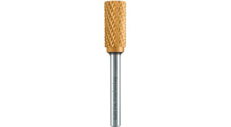 MAYKESTAG - TC-Rotary Burr ZYA, Ø 10x65 cut 6+TIN, Shank Ø 6mm