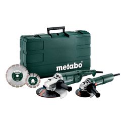 METABO - Combo Set WE 2200-230 + W 750-125 Mains-powered machines in a set