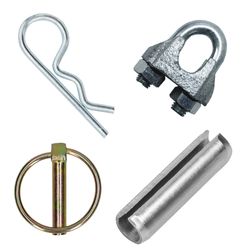 Pins and clamps