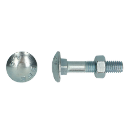 PGB - Carriage bolt A2 DIN 603 M10x90 - Box of 50 pieces