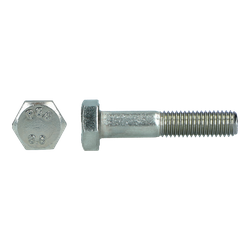 PGB - Hexagon bolt 8.8 DIN 931 M 10x50 Zp - Box of 100 pieces