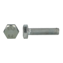 PGB - Hexagon set screw 8.8 DIN 933 M 20x70 Zp - Box of 25 pieces