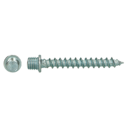 PGB - Hanger bolt with shoulder M7x1,00x80 Zp - Box of 100 pieces