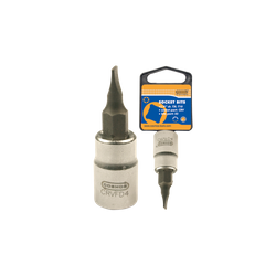 Sockets for slot head screws