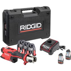 Press and crimping pliers