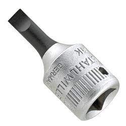 STAHLWILLE - 1/4" Screwdriver socket H.0,8 mm x W. 4 L.28mm