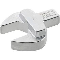 STAHLWILLE - Open ended insert tool Spanner size 10mm Tool holders9 x 12