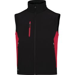 DELTA PLUS - Vest Mysen2 Zwart / Rood Xxl