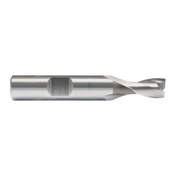 ODM ESSENTIALS - Fraise 2 Dents Courte Hss-Co8 Din 327-D Dia 26 Mm - Queue Weldon