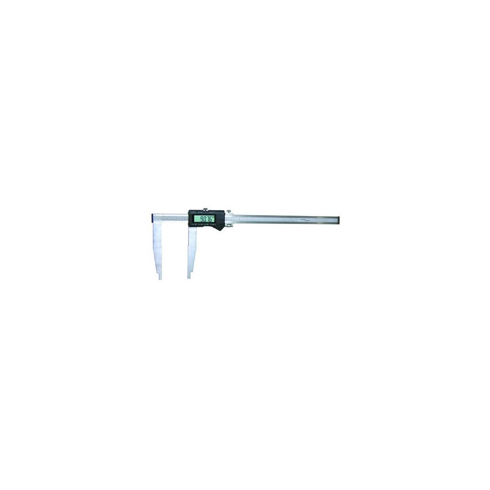 Pied à Coulisse Double Crochet 200mm - Précision 0.02mm - Acier Inox - Norme DIN 862 - Pour Usinage, Bricolage - 4