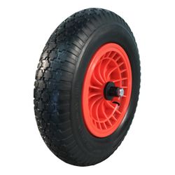 ODM ESSENTIALS - Roue Pneumatique Avec Axe Pour Brouette Jante Pvc