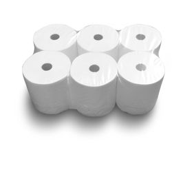 Papier D'Essuyage Collé Cellulose 1140 En Lot De 6 Bobines De 140 M X20cm Blanc