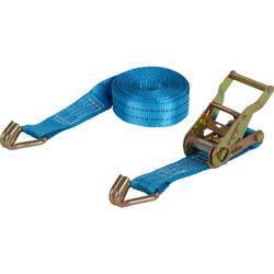 ODM ESSENTIALS - Sangle D'Arrimage À Cliquet - 2 Soudés Type 4558a06 - 3/1,5 T - 600 X 3,5 Cm