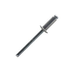 SCELL-IT - Rivet Aveugle Tête Plate Alu/Acier 4x8