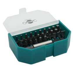 ODM ESSENTIALS - Jeu De 27 Embouts Hex 6,35 + Porte-Emb.M