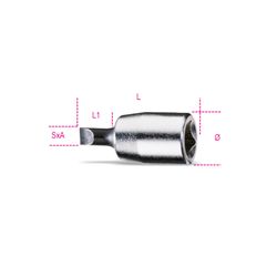 BETA - Douilles de tournevis 900LP 1,2X8