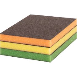 BOSCH - Expert Set 3 Pièces Plateaux De Ponçage 98 X 120 X 13 Mm, M, F, Sf