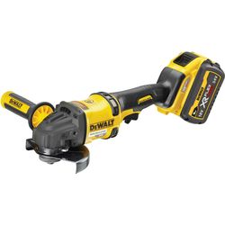 DEWALT - Meuleuse D'Angle 54v Xr Flexvolt 125mm (2x Batterie 9.0ah + Chargeur)