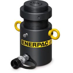 ENERPAC - Vérin Fort Tonnage Simple Effet + Écrou Hcl508 - 50 Kn - Course 200