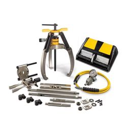 ENERPAC - Puller, Lock Grip, Hyd M Set, 3j, 14t, Air Pump
