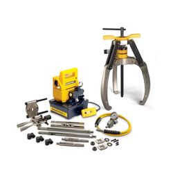 ENERPAC - Puller, Lock Grip, Hyd M Set, 3j, 24t, E Pump, 115v
