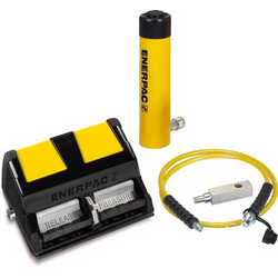 ENERPAC - Ensemble Pompe-Verin, Simple Effet 30 T. Sch302xa