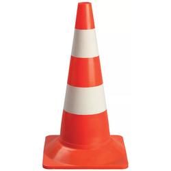 COVERGUARD - Cône De Balisage, Signalisation 50 Cm